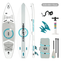 Nouvelle planche à pagaie gonflable 2024 avec siège de kayak, planche à pagaie debout, planche à pagaie de surf