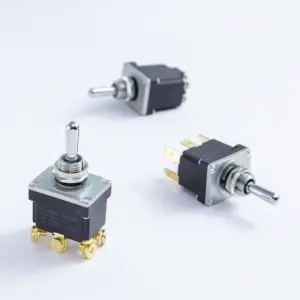 Sıcak satış 15 Amp 6 pin otomatik sıfırlama on-off-on geçiş anahtarı endüstriyel kullanım için