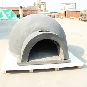 Zibo Lange Keter Merk Prefab Hout Gestookte Pizza Oven Dome Met Base