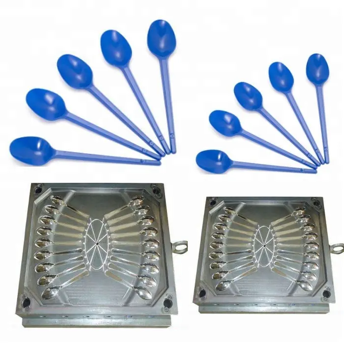 Hot Sale Plastic Spoon Molds Spoon Molds Plastic Cutlery Molds moulds