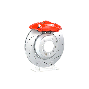 Kit de Freinage Automobile Personnalisé – Gros Freins à Disque avec Étriers 4 Pistons pour Freins Avant 6 Pistons et Arrière 4 Pistons – Rouge – Amélioration de 50 % des Performances de Freinage - Product Image 3