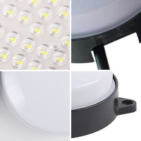 Sol de jeu interactif à matrice LED active, D*10CM, en ABS, non gonflable