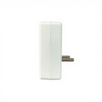 Adaptateur de prise britannique/européenne compact 13A robuste avec USB-A + USB-C 5V 2.4A MAX, approuvé PC UKCA CE RoHS pour ordinateur portable et voyage
