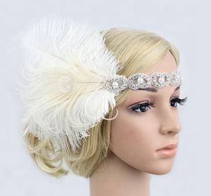 En gros <span class=keywords><strong>Pas</strong></span> <span class=keywords><strong>Cher</strong></span> plume <span class=keywords><strong>coiffe</strong></span> mignon coiffure - Product Image 3