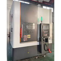 Centre de tournage vertical CNC VTC800 pour le traitement des moyeux de roue et des disques de frein, idéal pour l'usinage de métaux lourds en usine, vente en gros