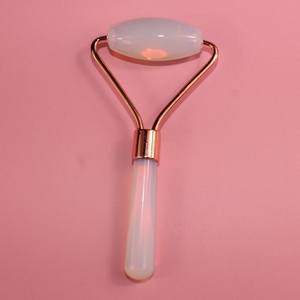 Ensemble d'outils de massage du visage avec logo personnalisé Rouleau de jade en cristal naturel et Gua Sha anti-âge et blanchissant pour le visage - Product Image 6