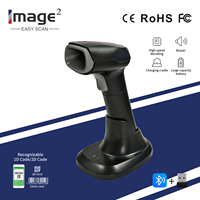 Escáner de Código de Barras HC-781BT, Muestra Nombre del Producto, Precio, Hora, Prefijo/Sufijo, Escaneo de Alta Precisión 5mil, Escaneo Rápido >3m/s, Stock COM