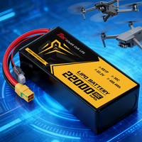 Batterie LiPO TMK 22000mAh 22.2V Batterie au lithium Pack de batteries 6S pour drone de transport Pulvérisation agricole UAV Multirotor