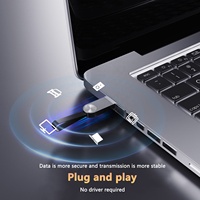 2025 Meilleures ventes 4GB USB Memories 2GB Matériau métallique Étanche et résistant aux chutes 32GB Clé USB 8GB 16GB Clé USB