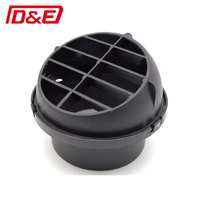 Grille d'aération en acier inoxydable argenté 75 mm, modèle CNDE 5444, pour chauffages diesel, nouvelle fixation pour camion, haute qualité, garantie 1 an, 60 mm/75 mm