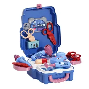 Berpura-pura Bermain Ransel Mainan DOKTER Bermain Set DOKTER Mainan Keluarga Anak-anak Set Dokter dengan Mainan Medis