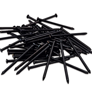 Clous à béton à tige lisse noire à pénétration facile <span class=keywords><strong>pour</strong></span> murs en briques et en blocs - Product Image 5