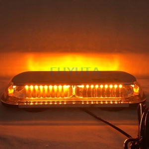 Lampe de toit d'urgence <span class=keywords><strong>44</strong></span> cm rouge bleu LED avertissement d'<span class=keywords><strong>ambulance</strong></span> Mini barre lumineuse avec magnétique pour véhicule camion chasse-neige lumière stroboscopique - Product Image 6