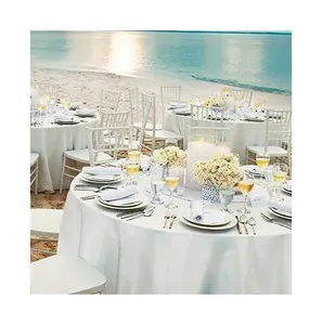 High-Quality Linen Covers for Elegant Tablescapes White Linen Tablecloth Suppliers