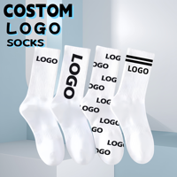 Chaussettes de sport en coton épais tricotées pour jeunes, qualité supérieure, directement de l'usine, avec logo personnalisé, semelle antibactérienne et respirante