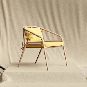 <span class=keywords><strong>Fauteuil</strong></span> à dossier en bois massif avec coussin éponge, mobilier de salon, hôtel, villa, chambre à coucher, - Product Image 1