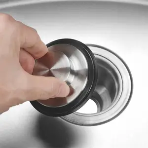 ที่กรองสำหรับอ่างล้างจานในครัว,อุปกรณ์ทดแทนสำหรับอุดอ่างล้างสำหรับกำจัดขยะใช้กับท่อระบายน้ำมาตรฐาน3-1/2"