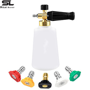 Sl High <b>Pressure</b> <b>Sprayer</b> 1.5L Foam Pot Adjustable Flow Car Wash Gun - Product Image 5