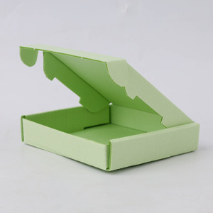 Macaron-couleur Ins avion petite boîte de courrier carrée accessoires d'art d'ongle feuille d'or estampage emballage disparition boîte de papier - Product Image 5