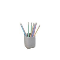Nouvelle boîte de rangement de bureau élégante en ciment, support à stylos esthétique pour bureau, organisateur de papeterie de bureau très vendu à l'international