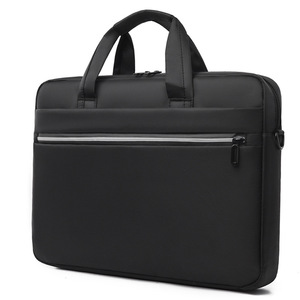 Lightweight Oxford Waterproof Laptop Bag Durable Briefcase Portable Unisex Handbag Zipper <b>Document</b> File <b>Folder</b> School Laptop Bag - Product Image 1