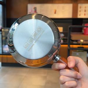 Ciotola in Noce 304 con Manico Singolo, Ciotola per Zuppa Non Rivestita, per Noodles Istantanei, Olio Schizzato, Insalata, Riso al Forno, Uova Fritte - Product Image 3