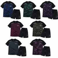 Ensemble de fitness en marque privée OEM, 100% polyester, respirant, anti-transpiration, vêtements d'entraînement pour la salle de sport