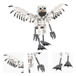 MOC1662 the Ram the Owl animales hostiles mamut entidades secretas personajes del juego ensamblar bloques de construcción juguetes para niños - Product Image 3