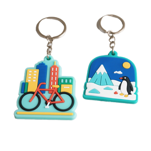 Llavero Colgante de PVC Ecológico Suave 3D de Doble Cara con Diseño Personalizado y Tamaño a Medida - Product Image 2