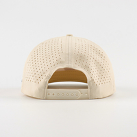Casquette de golf et de baseball en gros, nouvelle collection, en tissu Oxford à pois, 5 panneaux, avec patch en caoutchouc personnalisé, cordon, légèrement incurvée, motifs Léopard/Argyle/Fruit