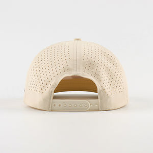 Casquette de golf Oxford Dot 5 panneaux, nouvelle collection, patch en caoutchouc personnalisé, cordon, légèrement incurvée, respirante, imperméable - Product Image 4