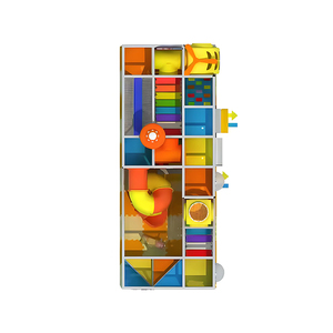 Equipo de Juegos Interior Comercial de Múltiples Niveles, Área de Juegos Suave Personalizada con Toboganes y Piscina de Pelotas para Entretenimiento Familiar - Product Image 5