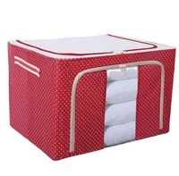 Garde-robe pliable pour vêtements, boîte de rangement en tissu avec couvercle pour jouets et vêtements, paniers de rangement quotidiens