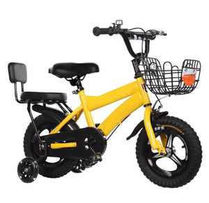 <span class=keywords><strong>Vélo</strong></span> de montagne pour filles de 16 <span class=keywords><strong>pouces</strong></span> avec cadre en acier, vitesses variables et roues d'apprentissage pour enfants - Product Image 3