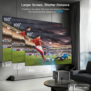 Proyector Magcubic 550ANSI HY350, Gran Venta, 1080P, Inteligente, Portátil, con Control Automático - Product Image 2