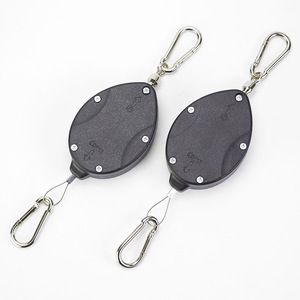 Gancho telescópico para colgar cestas y macetas de flores, 160 cm, con giro, plástico negro, capacidad de carga de 25 kg - Product Image 5