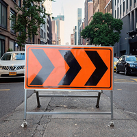 Matériel en acier en aluminium en métal de construction de panneau extérieur de panneau de signalisation avec des signes d'avertissement de sortie de sécurité