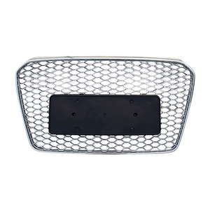 New A5 S5 front bumper màu đen nướng RS5 cái nhìn tổ ong lưới tản nhiệt phía trước với Quattro cho Audi A5 S5 b8.5 2012 2013 2014 2015 2016 - Product Image 6