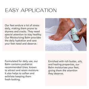 Crema hidratante orgánica para pies con manteca de karité, grano de cacao, mineral de aloe vera para terapia de humedad profunda de talones agrietados y callos - Product Image 5