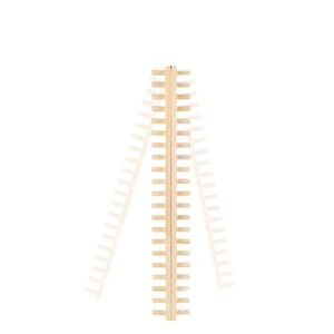 Máquina de Tejer Mantas de Madera, Tamaño Ajustable, Herramienta Artesanal Hecha a Mano, Color Madera Natural, Material de Madera Sólida - Product Image 5
