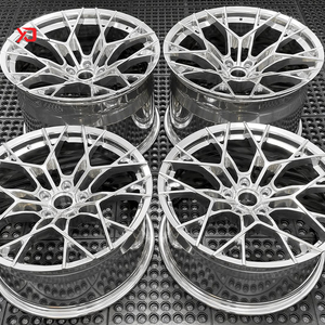 Velg <span class=keywords><strong>Chrome</strong></span> Polish Forged Custom 19 20 21 22 Inch 5x112 5x114.3 5x120 Deep Concave Alloy <span class=keywords><strong>Rims</strong></span> untuk F80 F82 M3 M4 GR86 BRZ MK8 - Product Image 2
