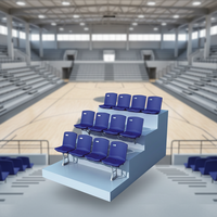 Nouvelle Chaise de Stade en PVC – Équipement Sportif Extérieur pour Écoles, Tennis, Football, Basketball et Chaise de Rangée pour Événements Sportifs