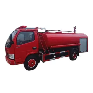 Dongfeng 4000ltrs 물 유조선 소방차 화재 파이팅 트럭 4x2 물 탱크 소방차 판매
