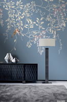 Palmbladeren Beige Crème Muurschildering Bloemen Fotobehang voor Eetkamer Woonkamer Hal Vochtbestendig Behang Woondecoratie