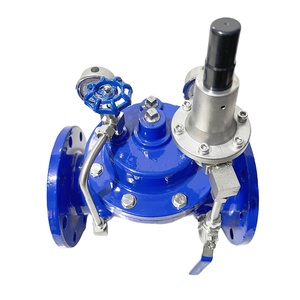 Vanne de réduction pilotée réglable, vanne de régulation en fonte ductile, stabilisatrice 200X - Product Image 2