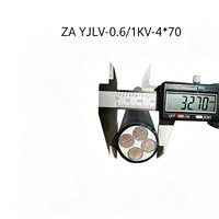 ZA YJLV 0,6/1kV 4*70mm² Klasse A Flammhemmendes Aluminiumleiter XLPE-Isoliertes Stromkabel