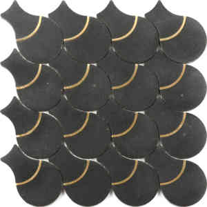 <span class=keywords><strong>Mosaico</strong></span> de <span class=keywords><strong>Piedra</strong></span> <span class=keywords><strong>Natural</strong></span> Estilo Mármol Moderno, Mural de Pared con <span class=keywords><strong>Malla</strong></span> Brillante, Decoración de Pared y Piso para Habitaciones de Hotel - Product Image 1