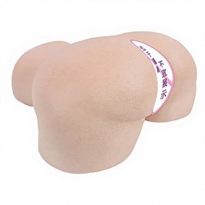 ของเล่นทางเพศสำหรับผู้ชาย น้ำหนัก 23 กก. คุณภาพสูง ทำจากซิลิโคน 100% รูปทรงก้นใหญ่ ช่องสองทาง นุ่มพิเศษ กระตุ้นความรู้สึกเสมือนจริง - Product Image 1