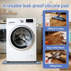 Tapete Protector de Silicona Lavable para Lavadora y Secadora, Tapete Antideslizante de Silicona para Lavadora o Secadora - Product Image 6