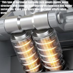 Vérin hydraulique de plancher de structure de cadre en acier allié de série LJ-C de collègues 2000kg 3Ton profil <span class=keywords><strong>bas</strong></span> supplémentaire ISO CE certifié - Product Image 3